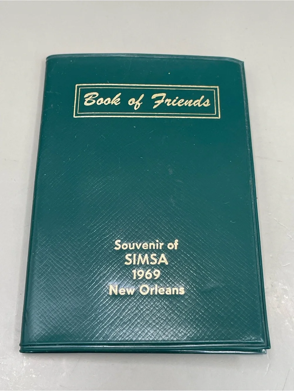 VTG 1969 Souvenir Of SIMSA New Orleans 